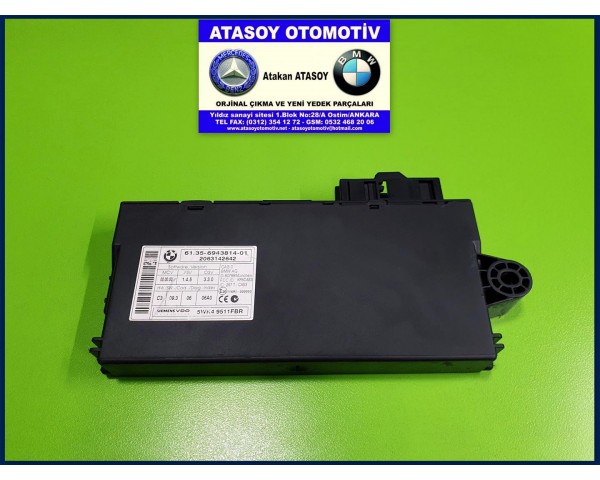 BMW E60 CAS3 BEYNİ 61356943814 61356943797 , 61359237047 61359395657 61359226238 61359217853 61359147226 , 61359147220 61359147212 61359147196 , 61359147195 61359147184 61356943834 61356943830 C3A1